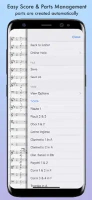 iWriteMusic - Music Notation Editor android App screenshot 1